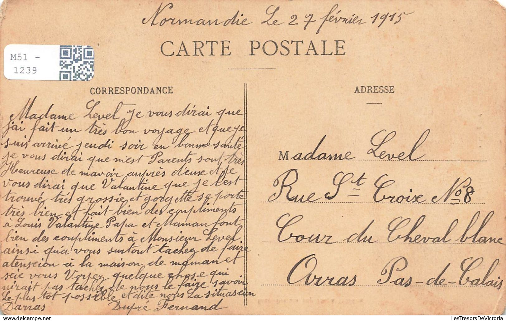 FRANCE - Chérencé Le Héron - L'église - Carte Postale Ancienne - Autres & Non Classés