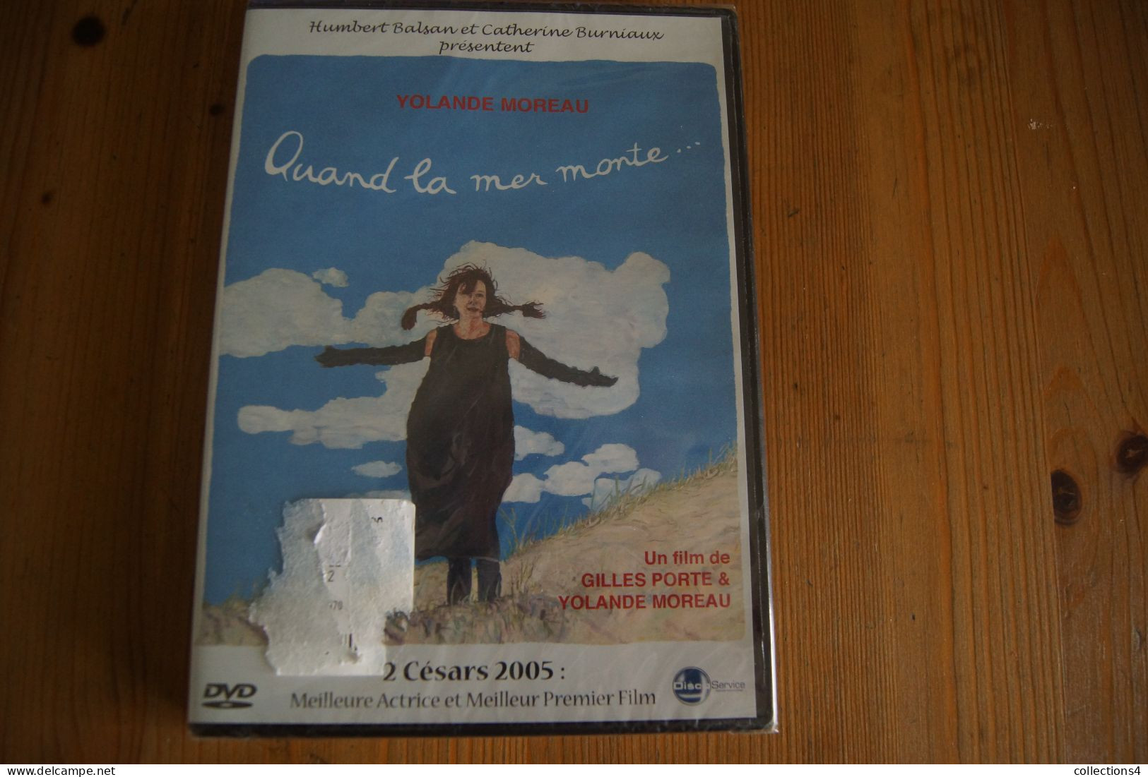 QUAND LA MER MONTE GILLES PORTE YOLANDE MOREAU  DVD NEUF SCELLE  SORTIE 2004 - Dramma