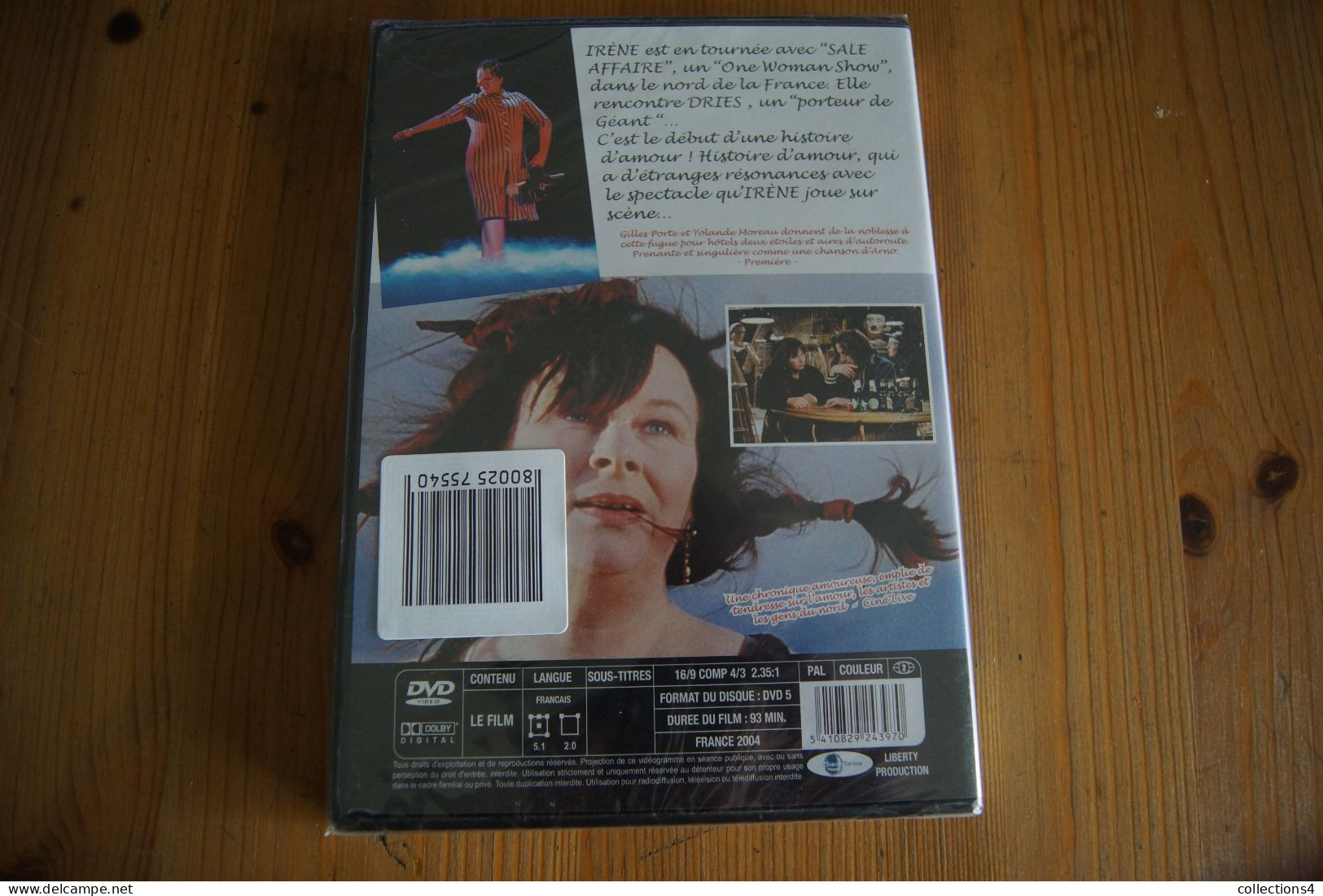 QUAND LA MER MONTE GILLES PORTE YOLANDE MOREAU  DVD NEUF SCELLE  SORTIE 2004 - Drame