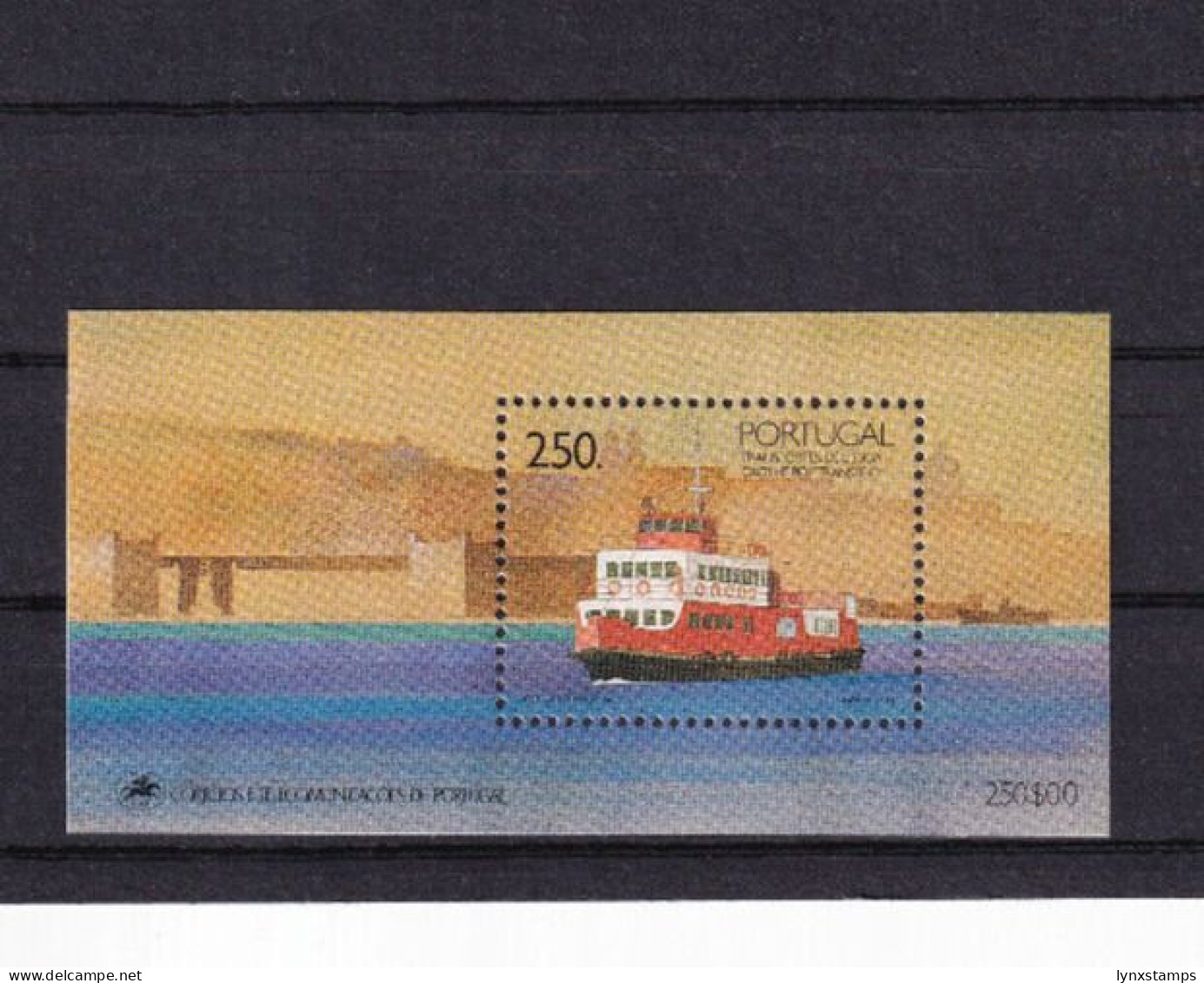 LI05 Portugal 1989 Transportation In Lisbon Mini Sheet - Unused Stamps