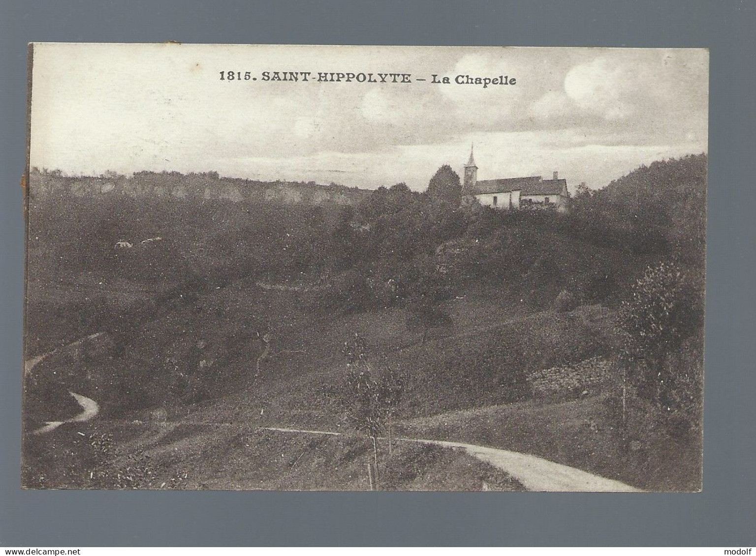 CPA - 25 - Saint-Hippolyte - La Chapelle - Circulée En 1924 - Saint Hippolyte