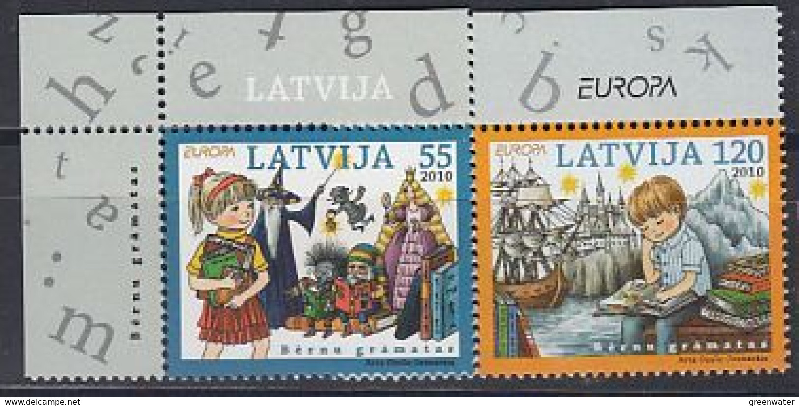 Europa Cept 2010 Latvia  2v ** Mnh (59423C) - 2010