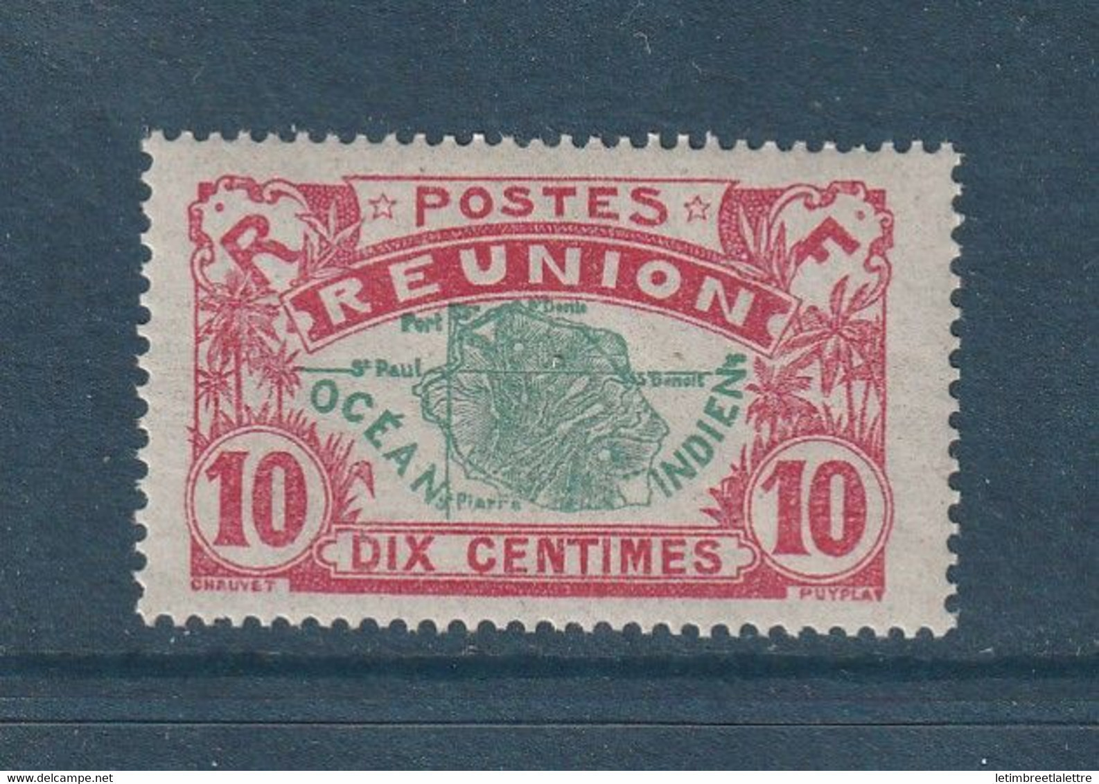 Réunion - YT N° 60 ** - Neuf Sans Charnière - 1907 1917 - Unused Stamps