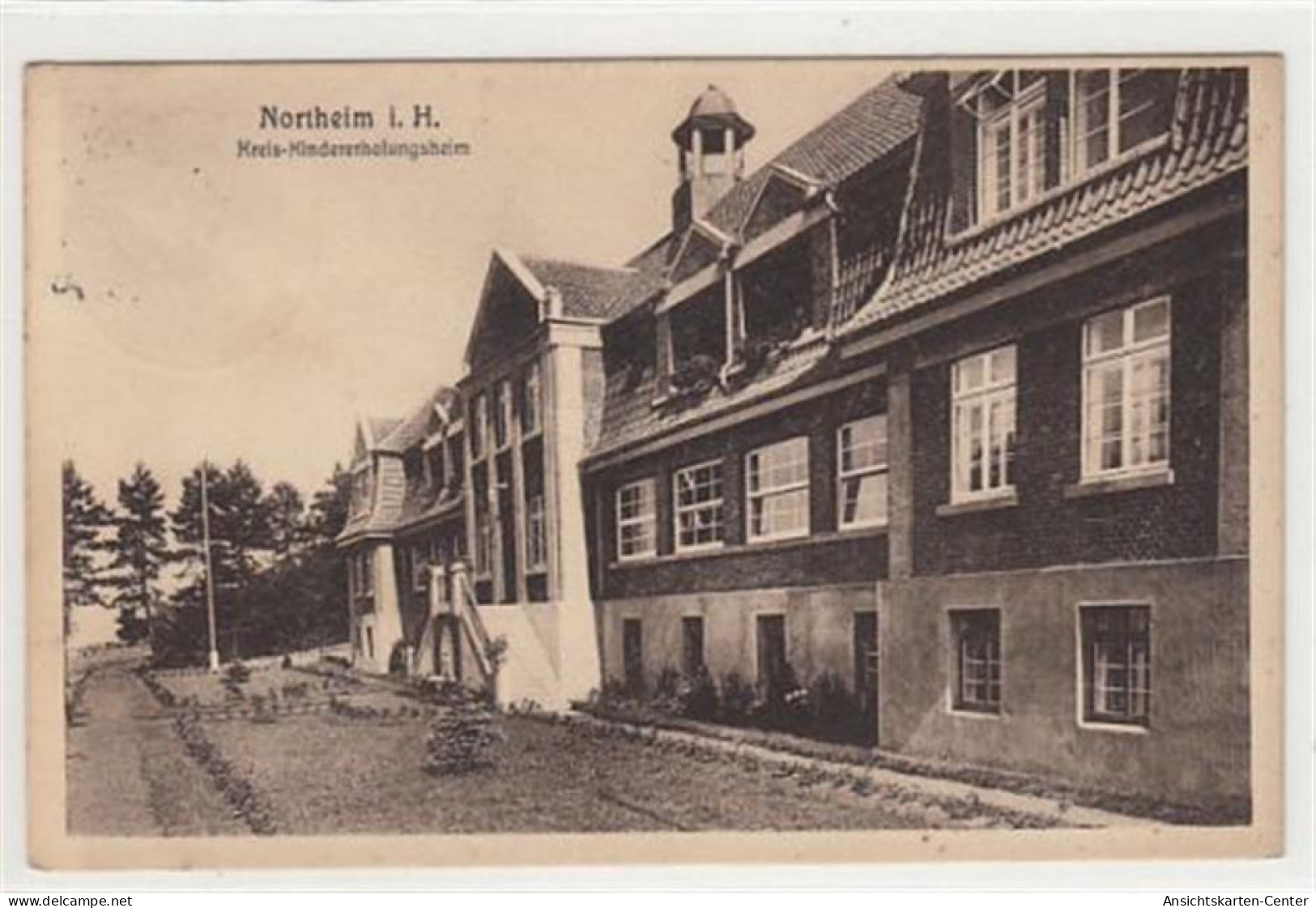 39081801 - Northeim In Hannover. Kreis - Kindererholungsheim Gelaufen, 1939. Leichter Stempeldurchdruck, Sonst Gut Erha - Northeim