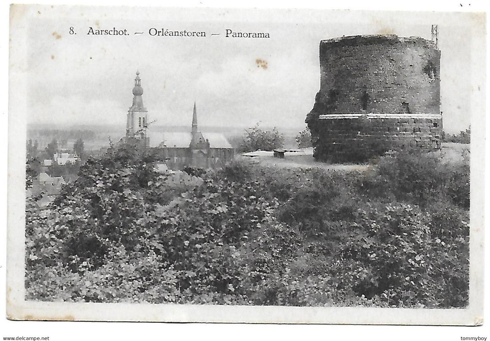 CPA Aarschot, Orléanstoren - Panorama - Aarschot