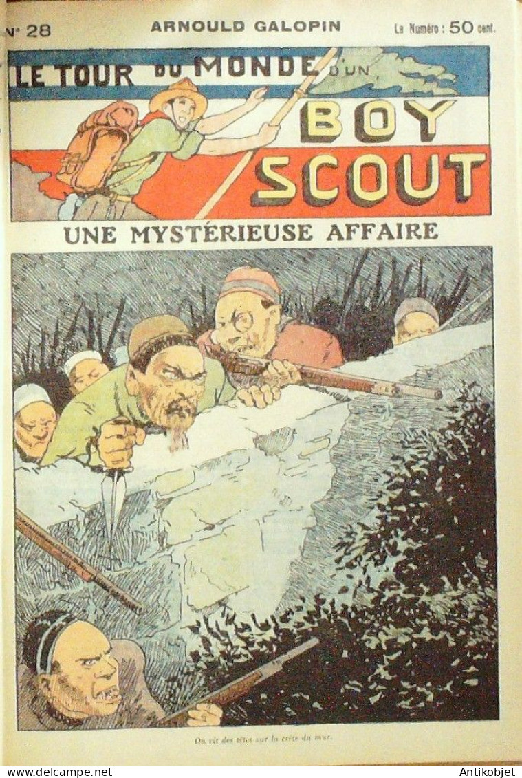 Le tour du monde d'un Boy Scout Arnould Galopin n° 26/50 1932
