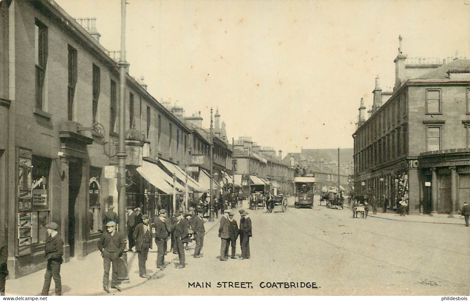 ROYAUME UNI  ECOSSE  COATBRIDGE    Main Street - Lanarkshire / Glasgow