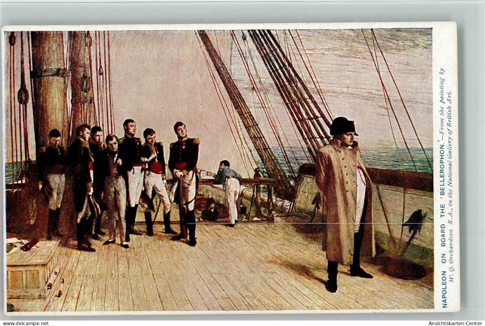 12079401 - Napoleon An Bord Des Segelschiffes - Storia