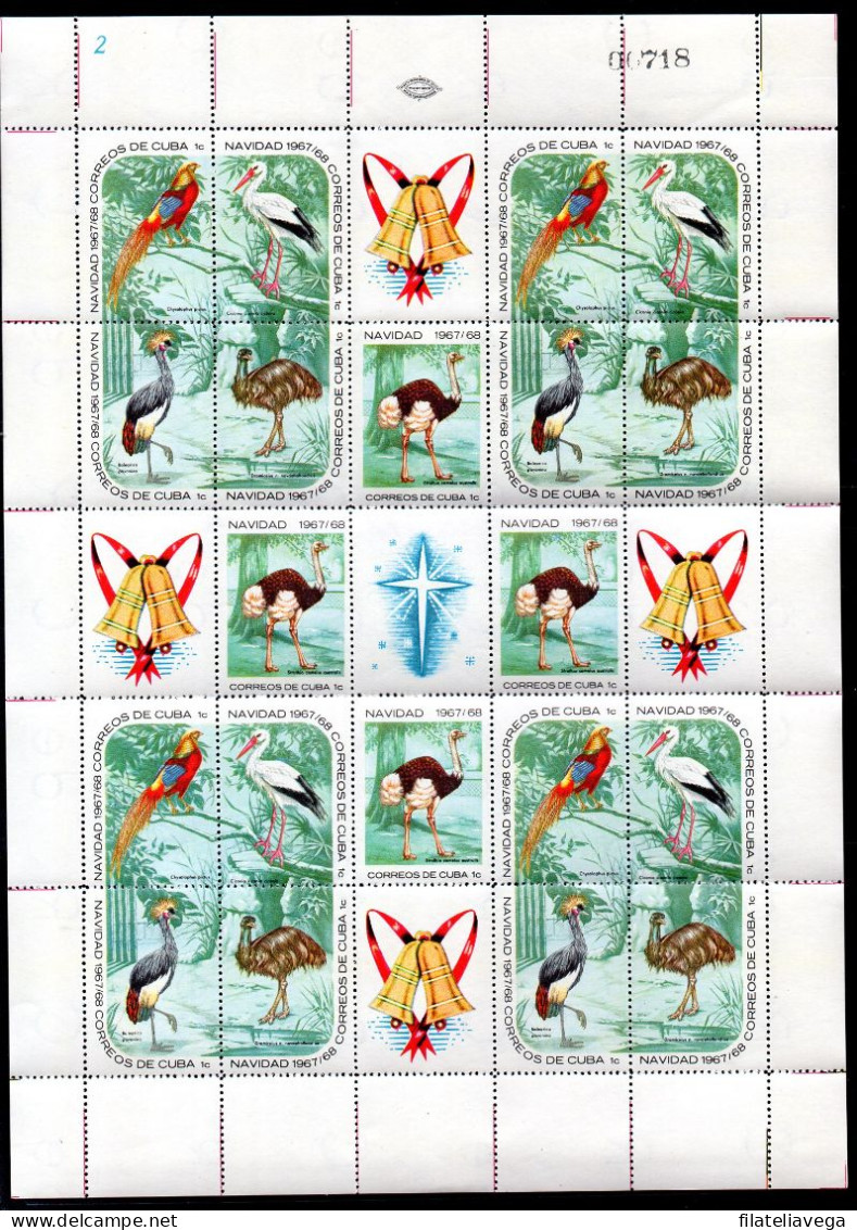 Cuba Minipliego Nº Yvert 1186/00, Nº Michel 137387 ** - Unused Stamps