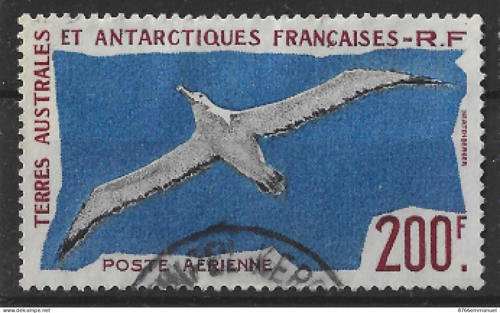 T.A.A.F. AERIEN N°4  Oiseau - Airmail