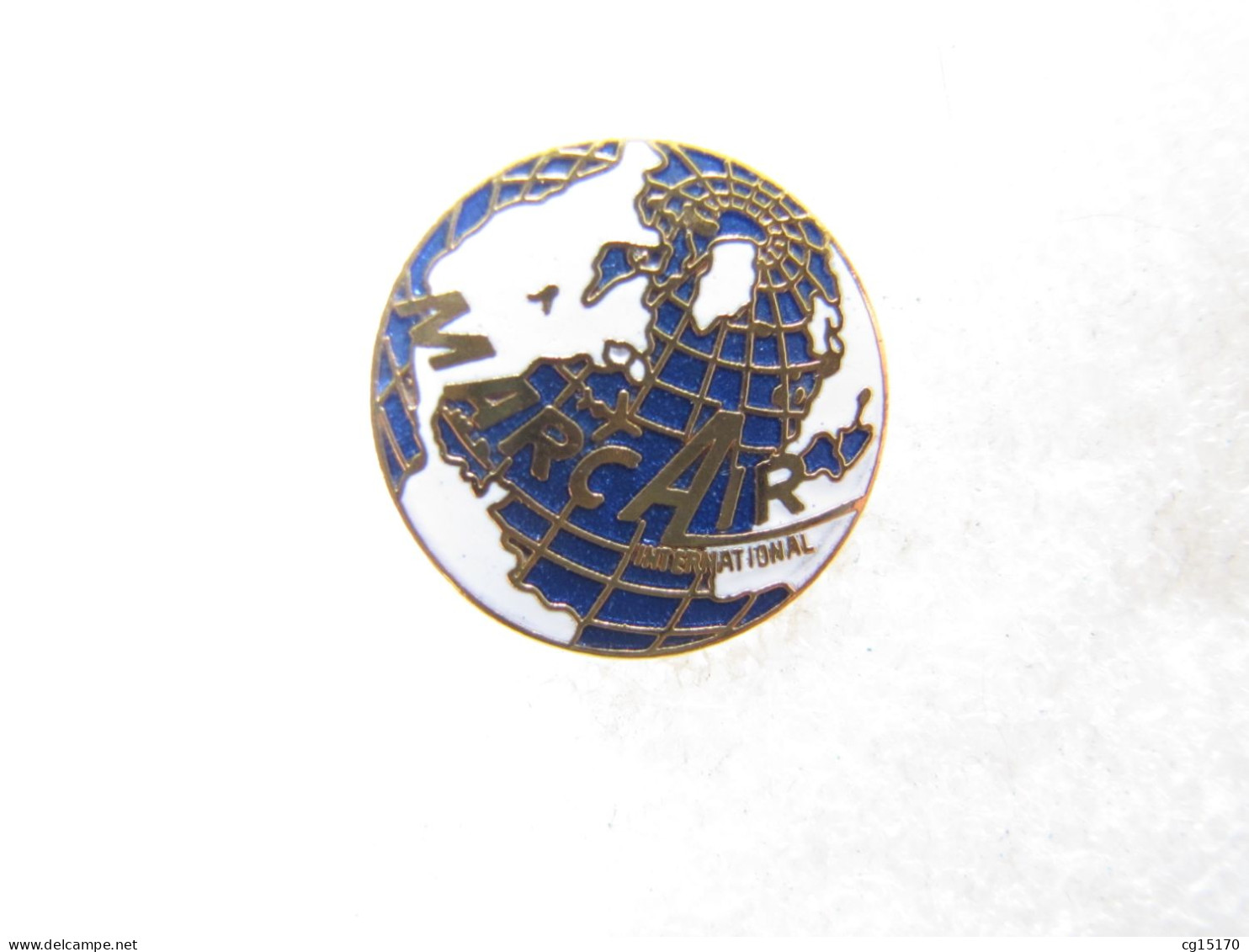 TOP PIN'S    AVION  MARC AIR INTERNATIONAL  Email Grand Feu - Airplanes