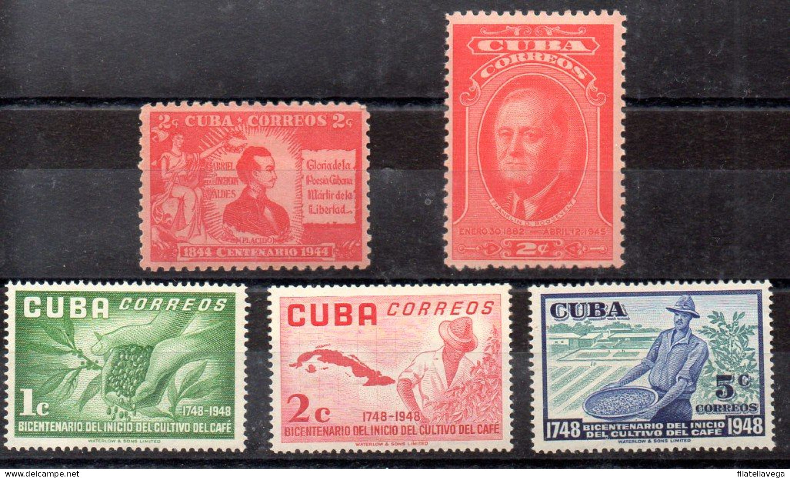 Cuba Series Nº Yvert 294 + 298 + 364/66 ** - Ongebruikt