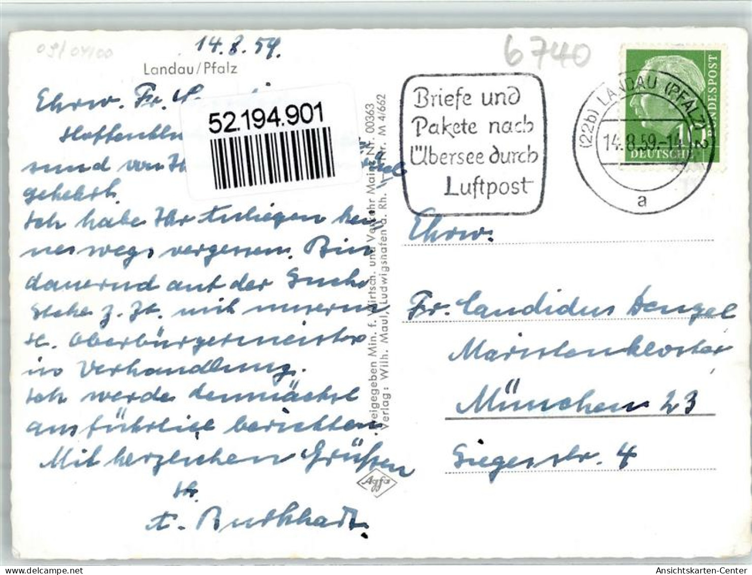 52194901 - Landau In Der Pfalz - Landau