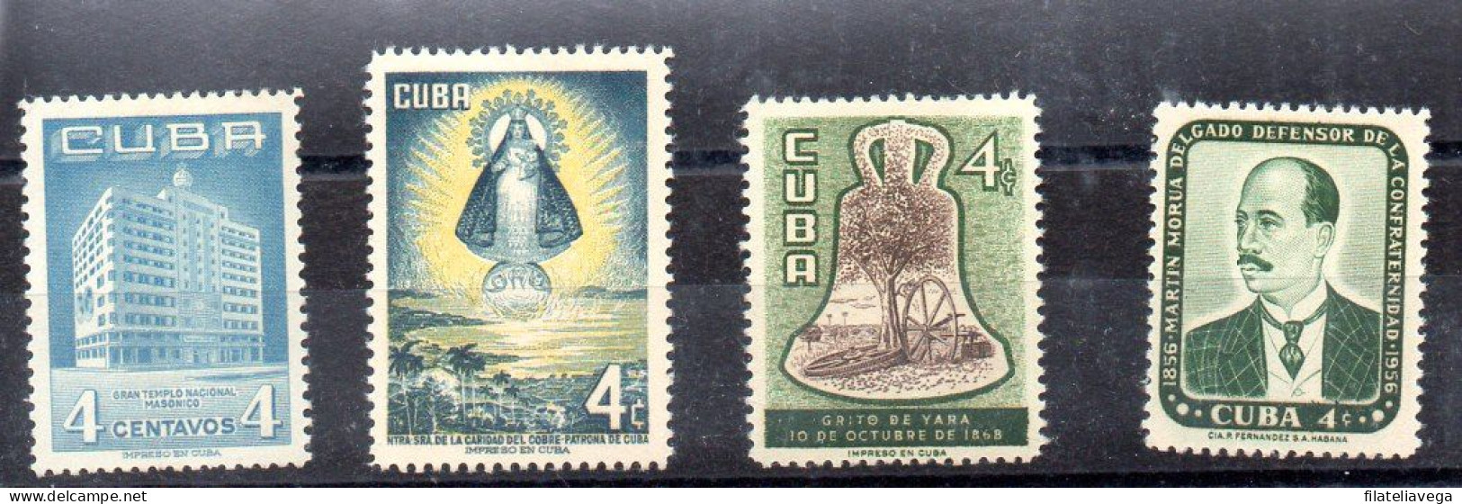Cuba Series Nº Yvert 440 + 441 +443 + 448 ** - Unused Stamps