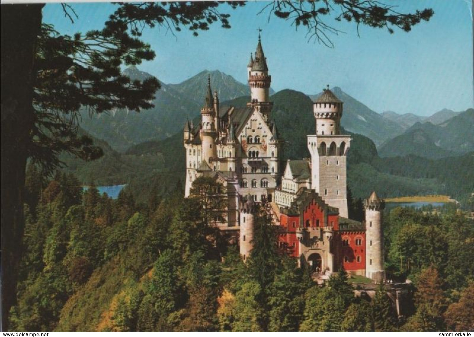 90359 - Schwangau Neuschwanstein - Mit Allgäuer Alpen - Ca. 1980 - Fuessen