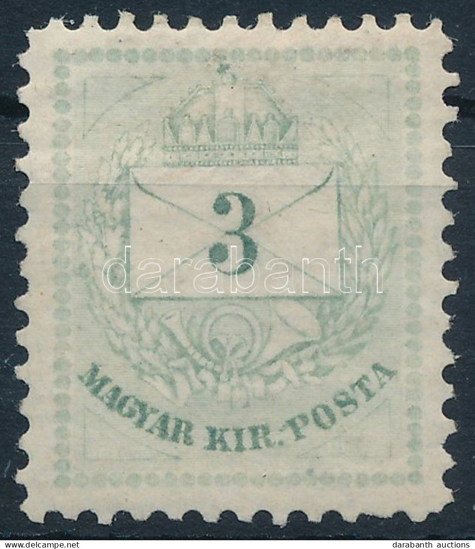 * 1874 3kr 11 1/2 Fogazással - Altri & Non Classificati