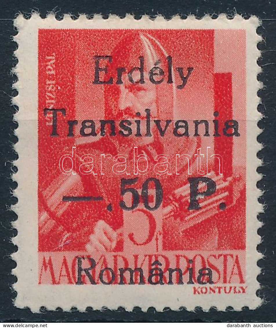 ** Székelyudvarhely 1944 Hadvezérek 50f/5f, RR! Signed: Bodor - Andere & Zonder Classificatie