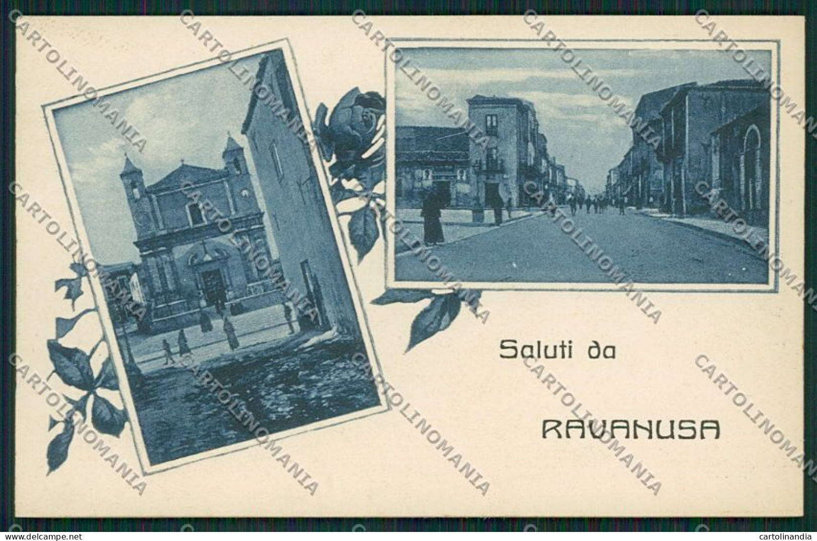Agrigento Ravanusa Cartolina QQ0091 - Agrigento