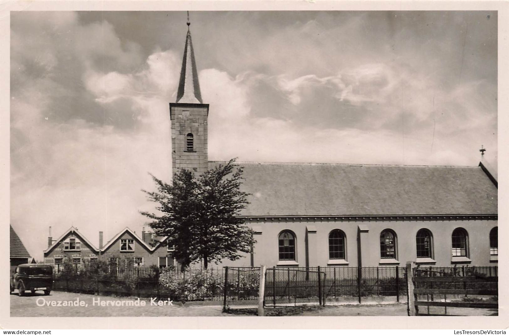 PAYS-BAS - Ovezande - Hervormde Kerk - Vue Sur L'église - Vue Générale - Carte Postale Ancienne - Andere & Zonder Classificatie