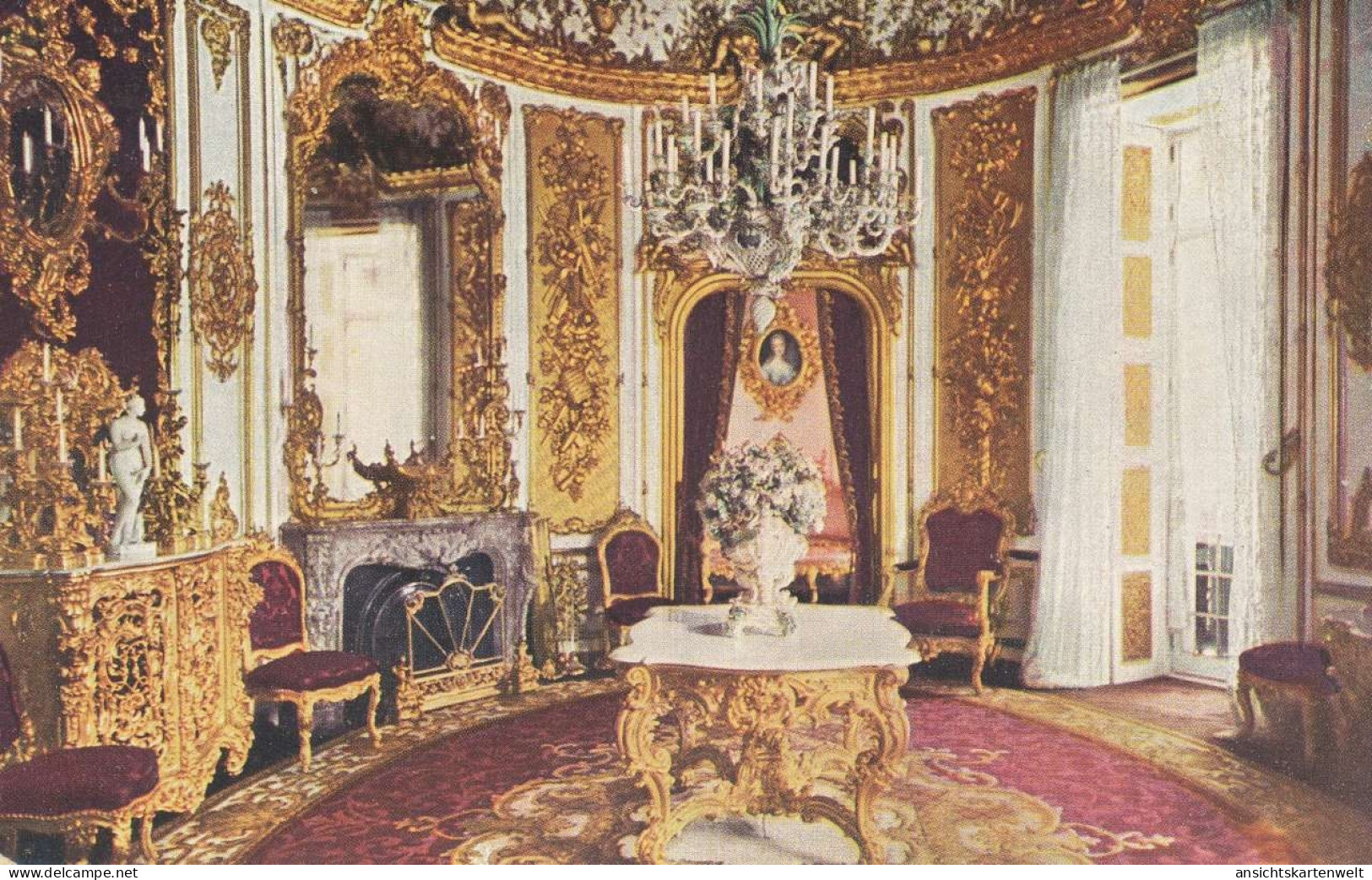 Schloss Linderhof In Ettal Speisezimmer Ngl #136.148 - Châteaux