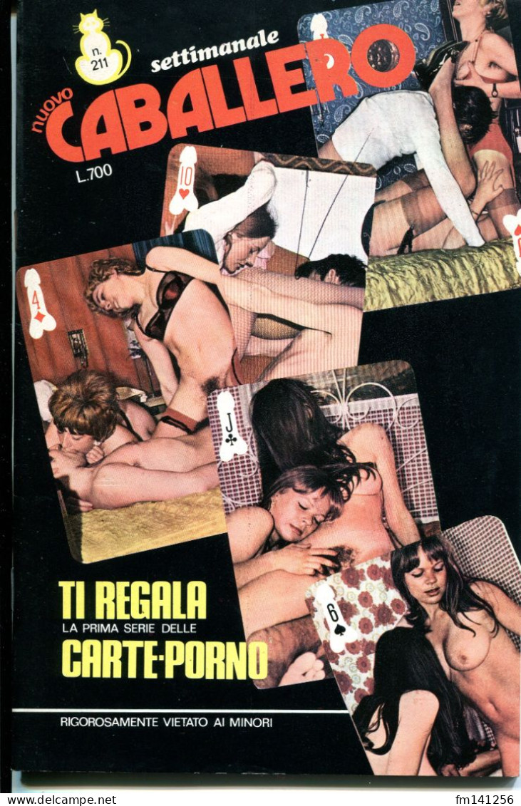 LOTTO 22 RIVISTE EROTICHE ANNI '70