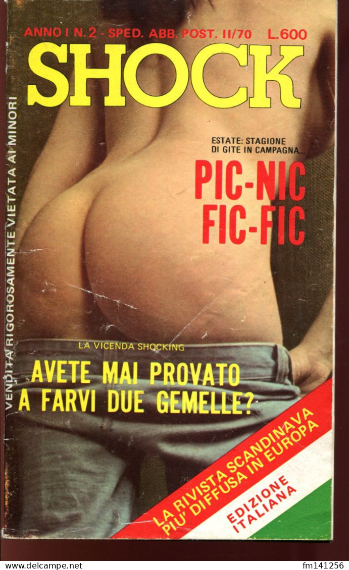 LOTTO 22 RIVISTE EROTICHE ANNI '70