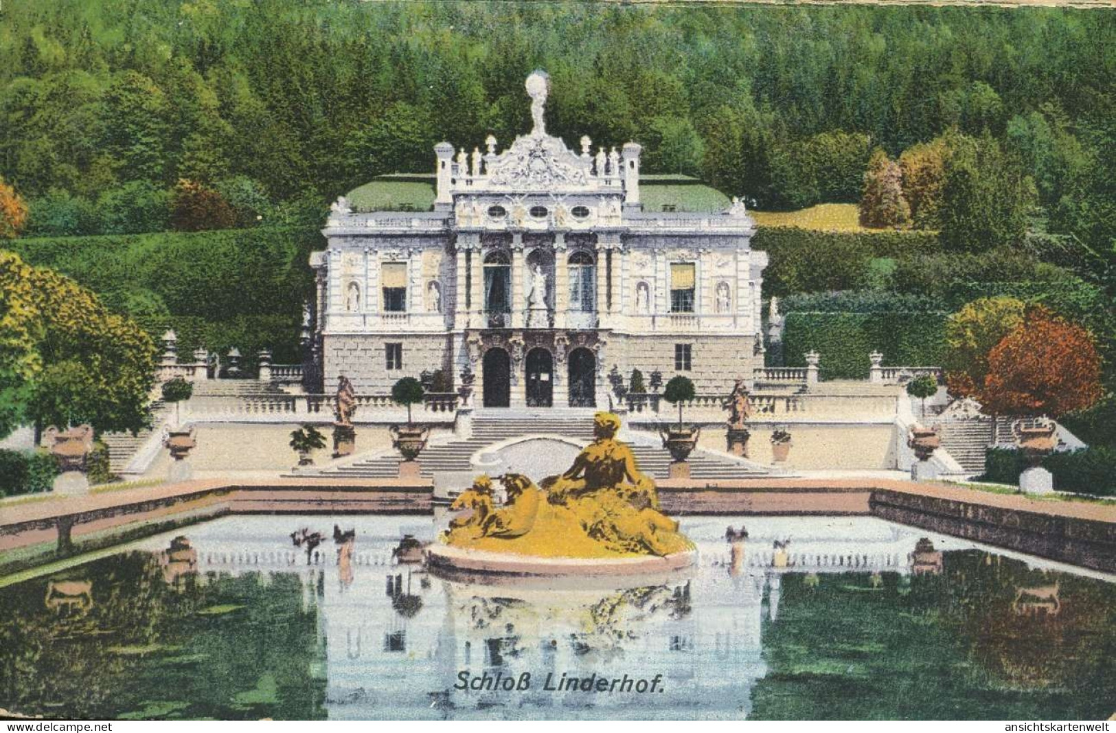 Schloss Linderhof In Ettal Ngl #136.150 - Châteaux