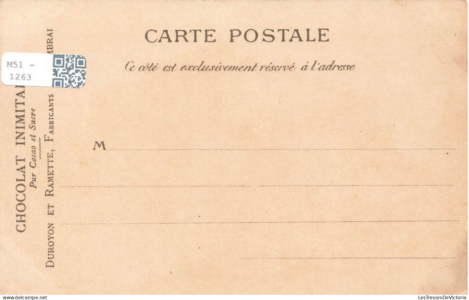 FANTAISIES - Château - Colorisé - Dessin - Carte Postale Ancienne - Other & Unclassified