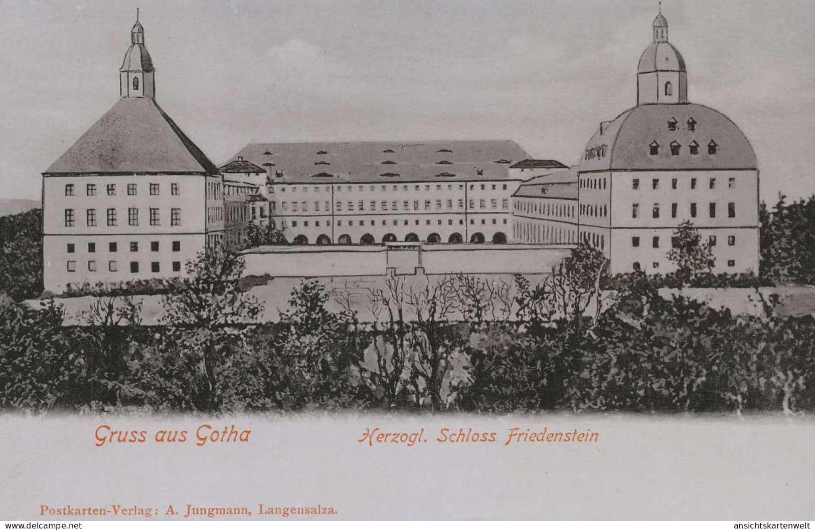 Schloss Friedenstein In Gotha Ngl #135.912 - Châteaux