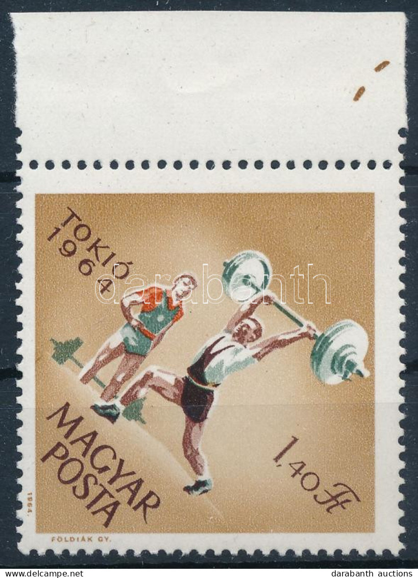 ** 1964 Olimpia 1,40Ft Olimpiai ötkarika Nélkül (80.000) / Mi 2036 Olympic Ring Omitted - Other & Unclassified