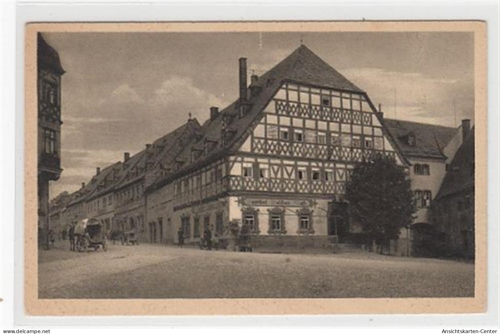 39084901 - Hartenstein Im Erzgebirge. Altdeutsche Gasthaus  Weisses Ross  Ungelaufen  Gute Erhaltung. - Crinitzberg