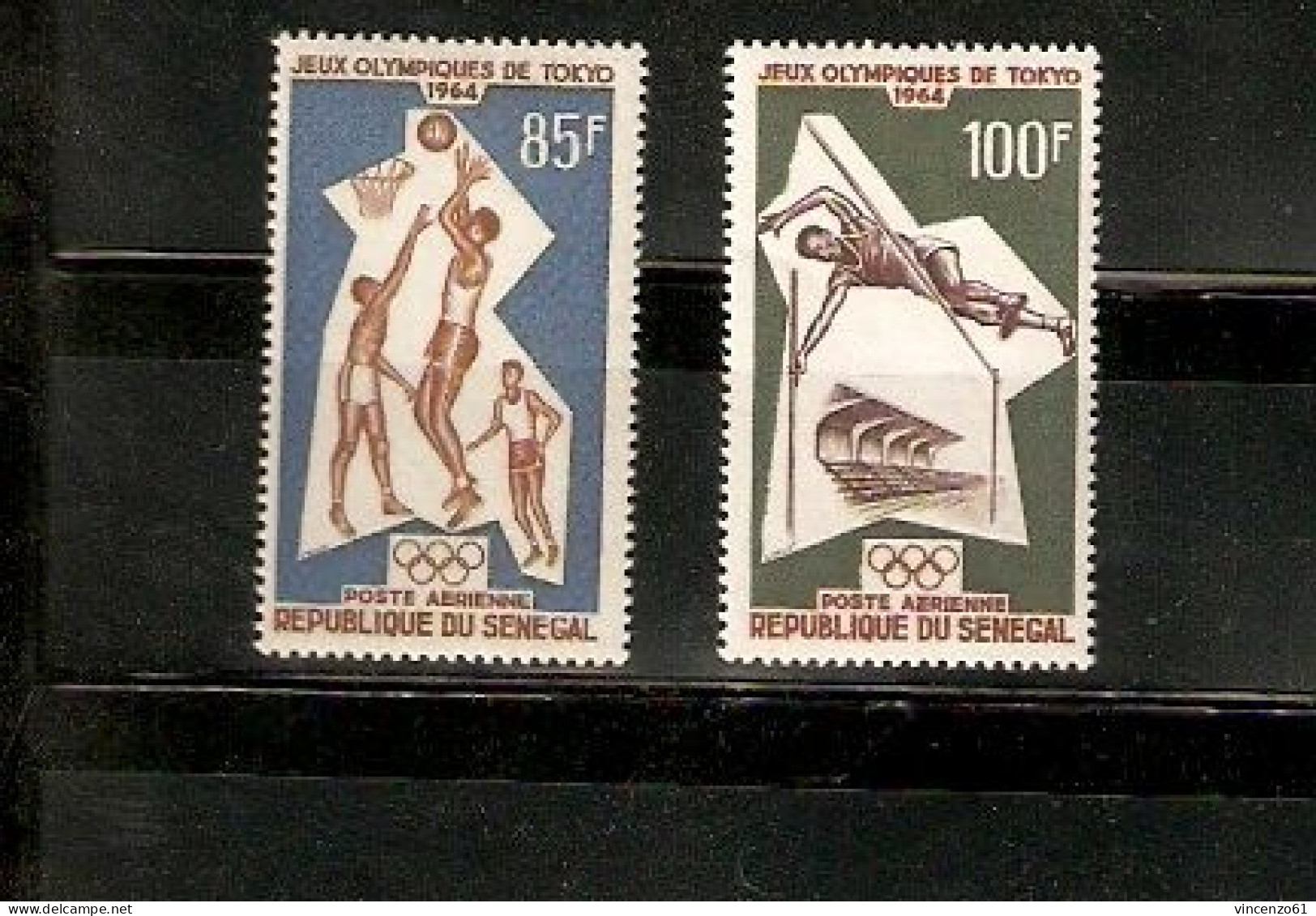 TOKYO OLIMPIC GAMES 1964 REPULIQUE DU SENEGAL - Ete 1964: Tokyo
