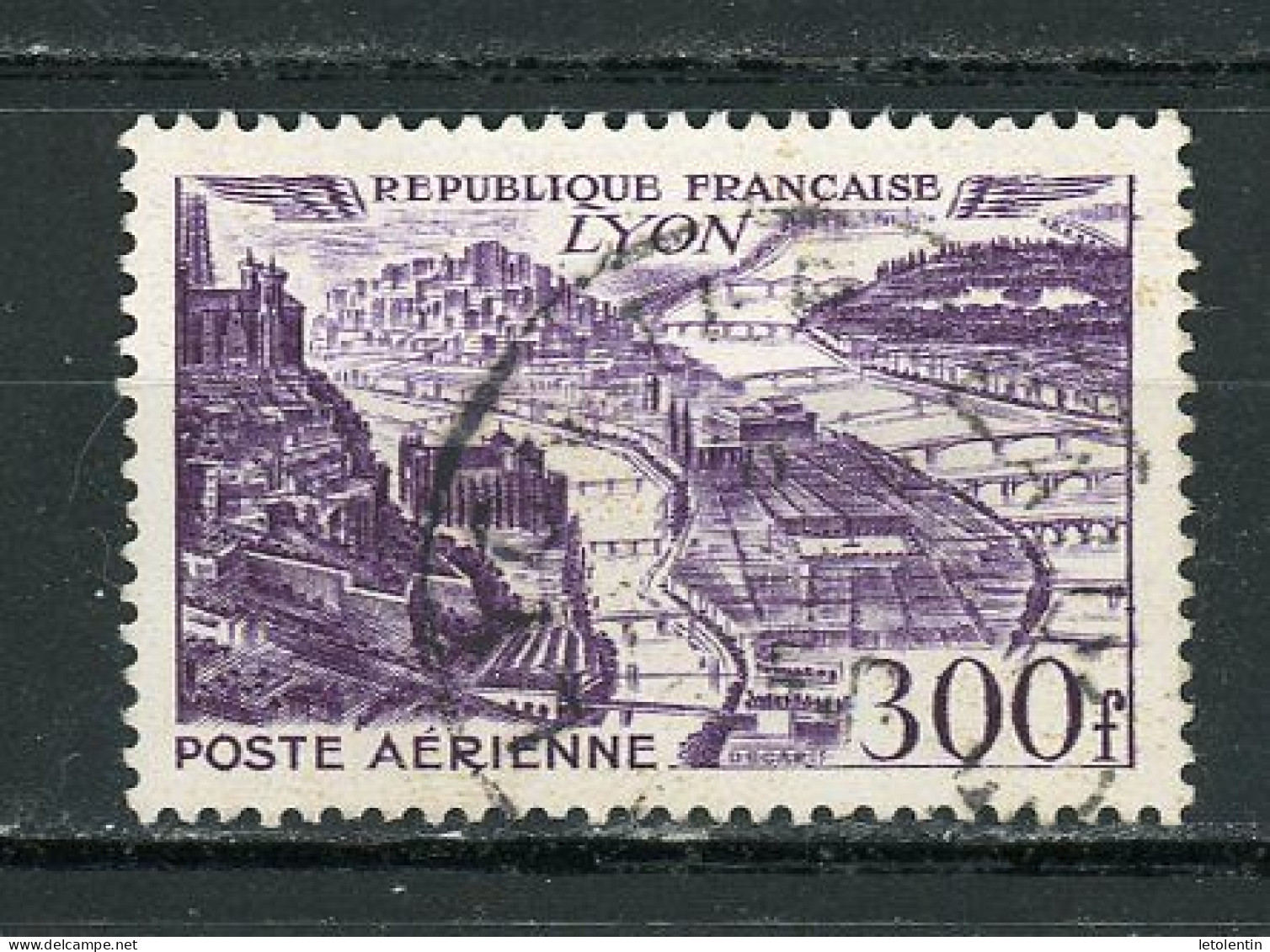 FRANCE -  POSTE AERIENNE - N° Yvert 26 Obli. - 1927-1959 Oblitérés