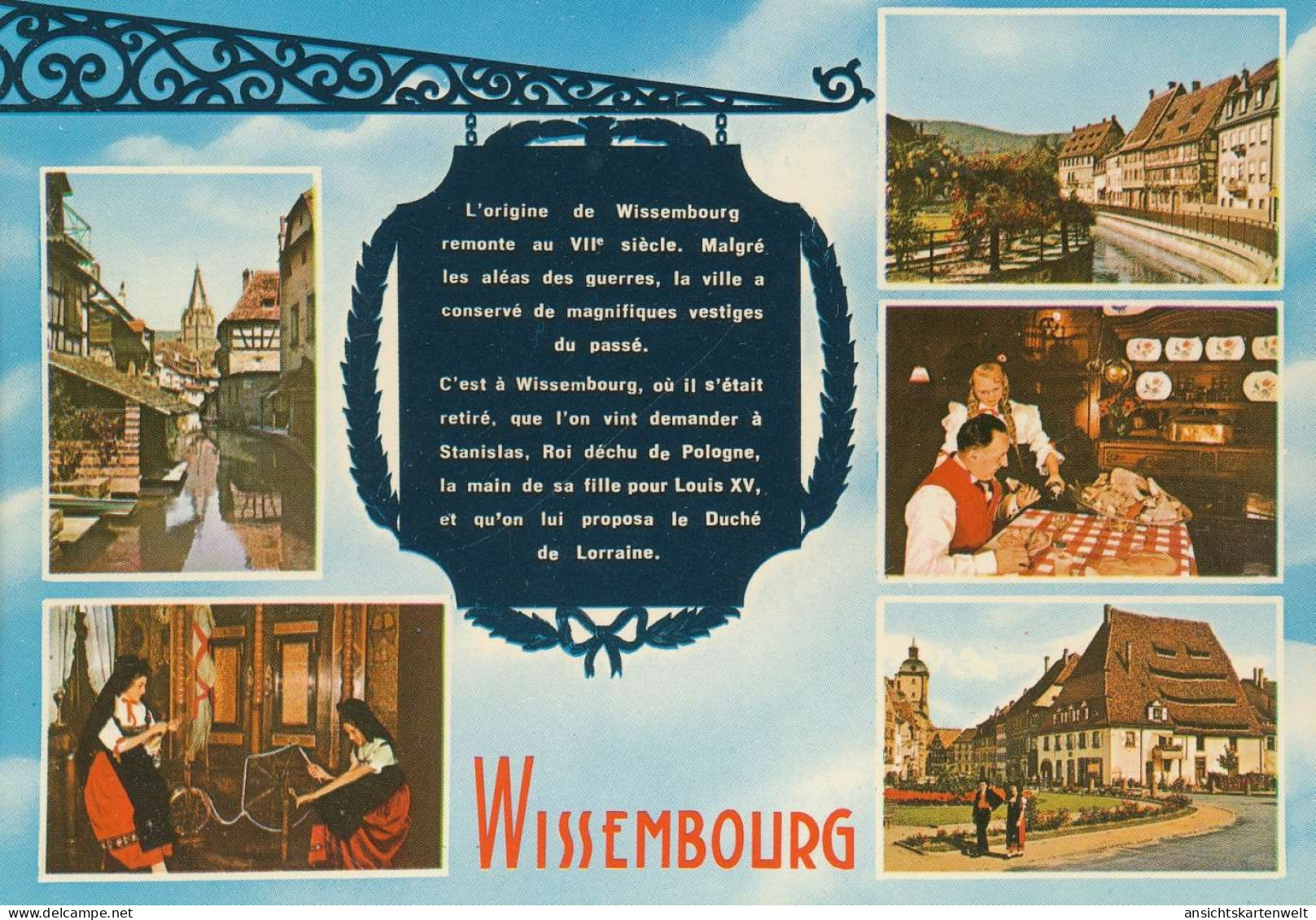 Wissembourg Im Elsass Mehrbildkarte Ngl #136.270 - Elsass