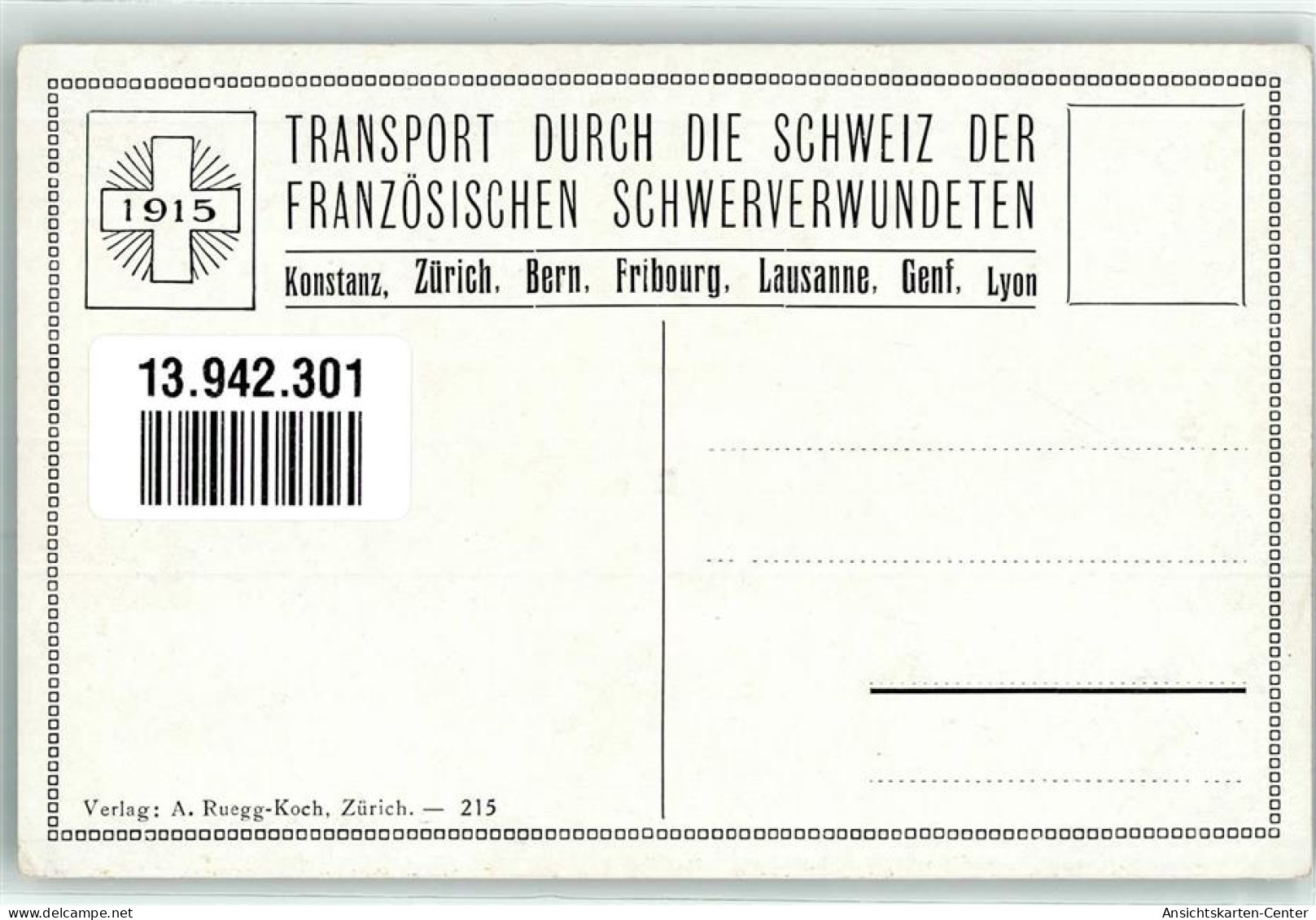 13942301 - Bahnhof Eisenbahn Verwundete Krankenschwester Transport Durch Die Schweiz Der Franzoesischen Schwerverwundet - Croix-Rouge