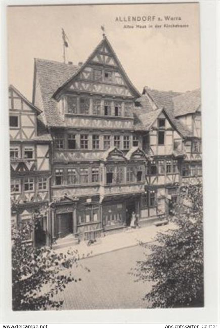 39086101 - Allendorf An Der Werra.  Ein Altes Haus In Der Kirchstrasse Ungelaufen  Sehr Gut Erhalten. - Bad Sooden-Allendorf