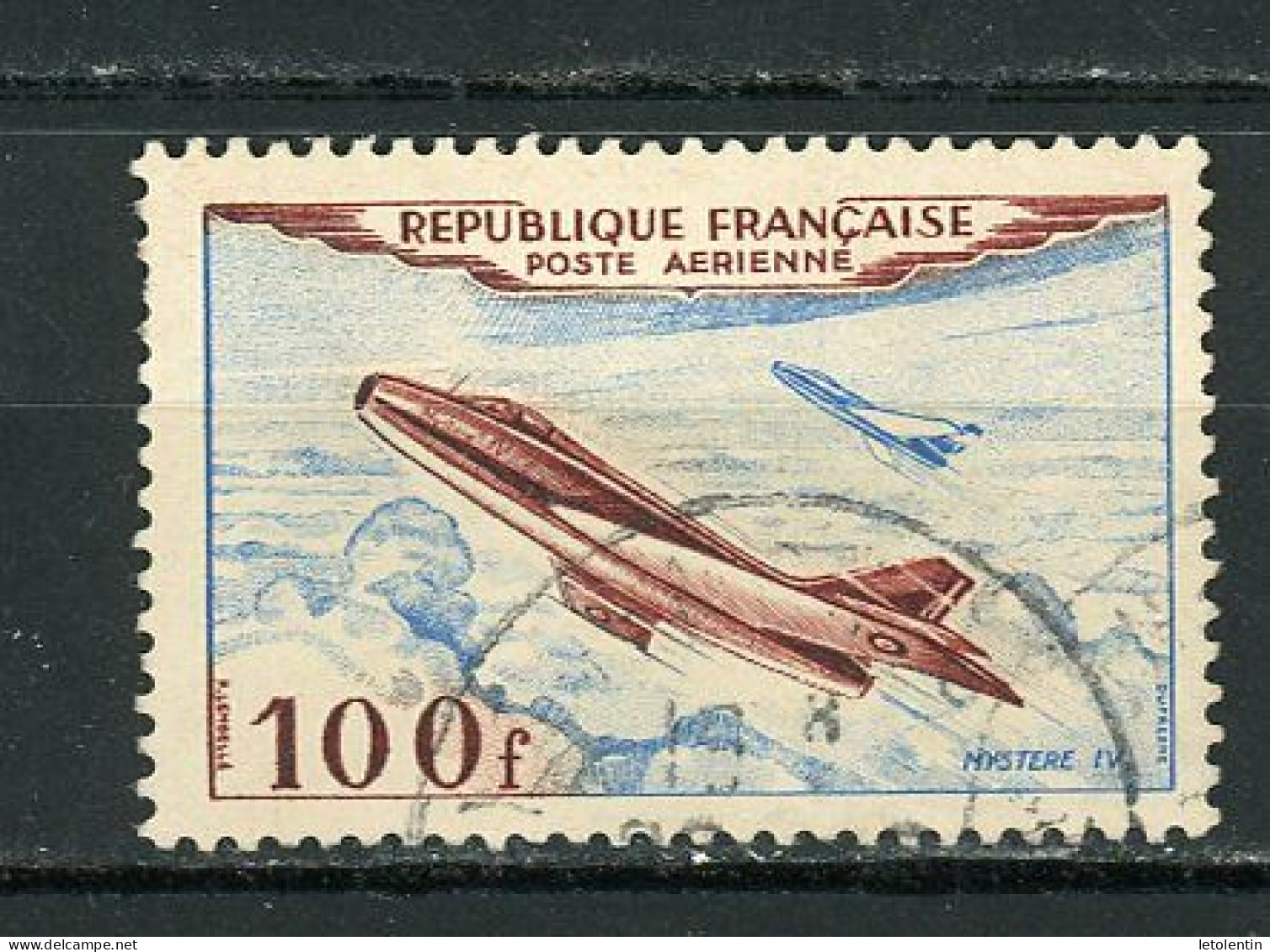 FRANCE -  POSTE AERIENNE - N° Yvert N° 30 OBL - 1927-1959 Usati