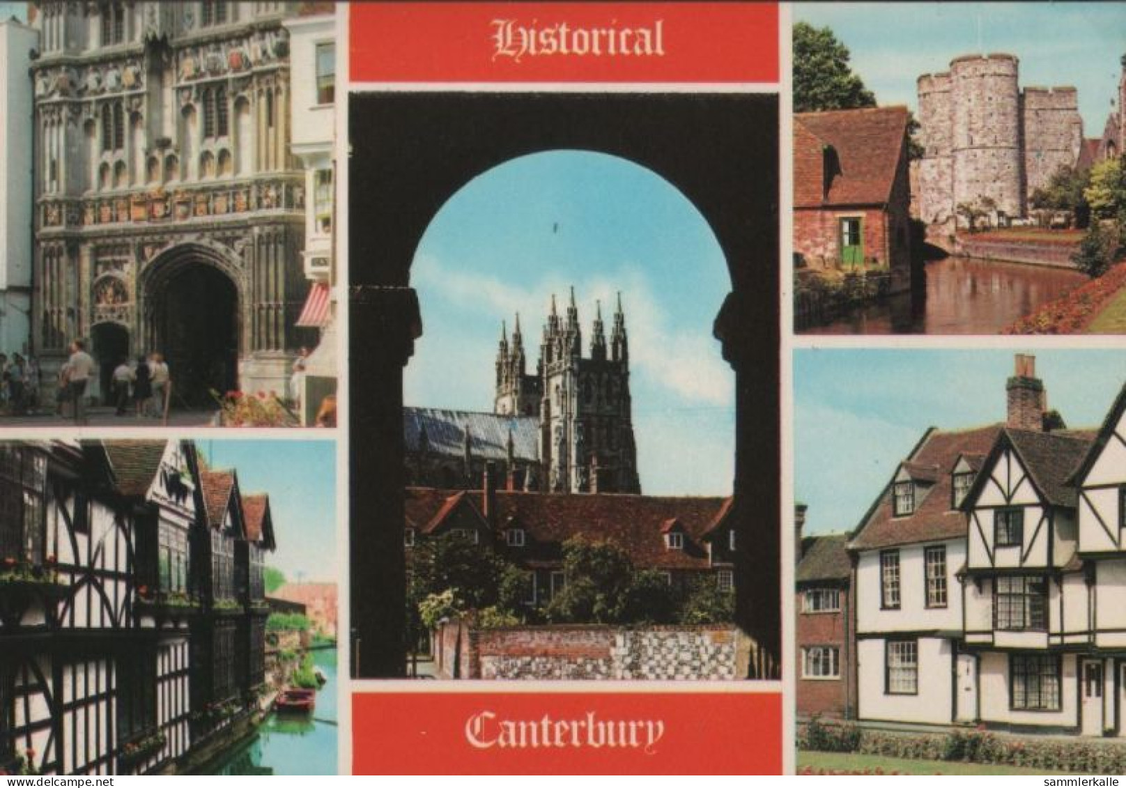 48078 - Grossbritannien - Canterbury - Mit 5 Bildern - Ca. 1980 - Canterbury