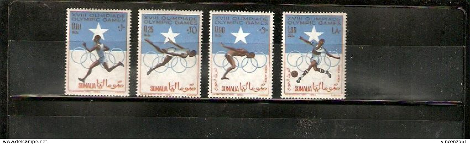 TOKYO OLIMPIC GAMES 1964 SOMALIA - Verano 1964: Tokio