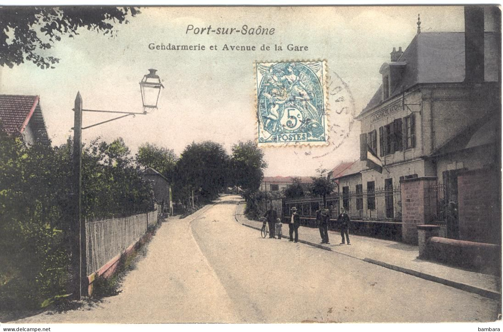 PORT SUR SAONE - Gendarmerie Et Avenue De La Gare - Port-sur-Saône