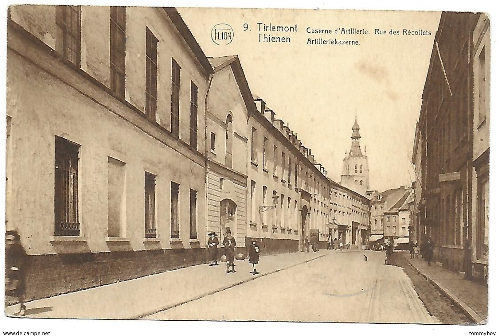 CPA Thienen, Artilleriekazerne, Rue Des Récollets - Tienen