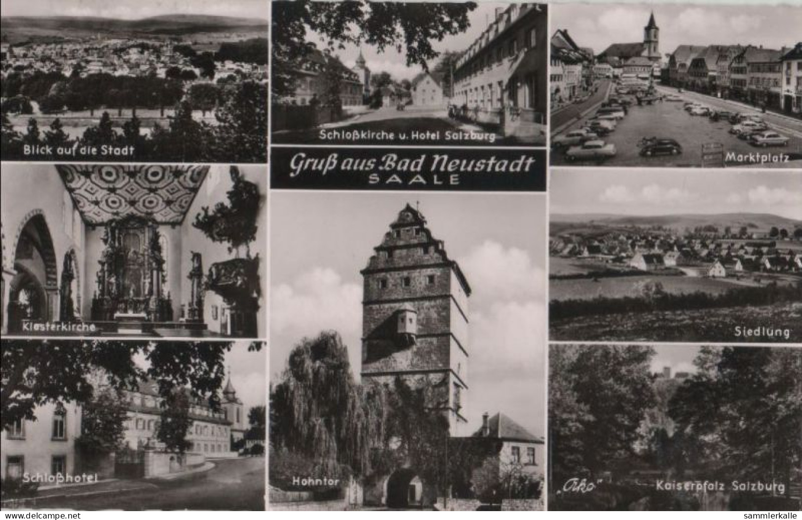 70211 - Bad Neustadt - U.a. Schlosskirche Und Hotel Salzburg - 1960 - Bad Koenigshofen