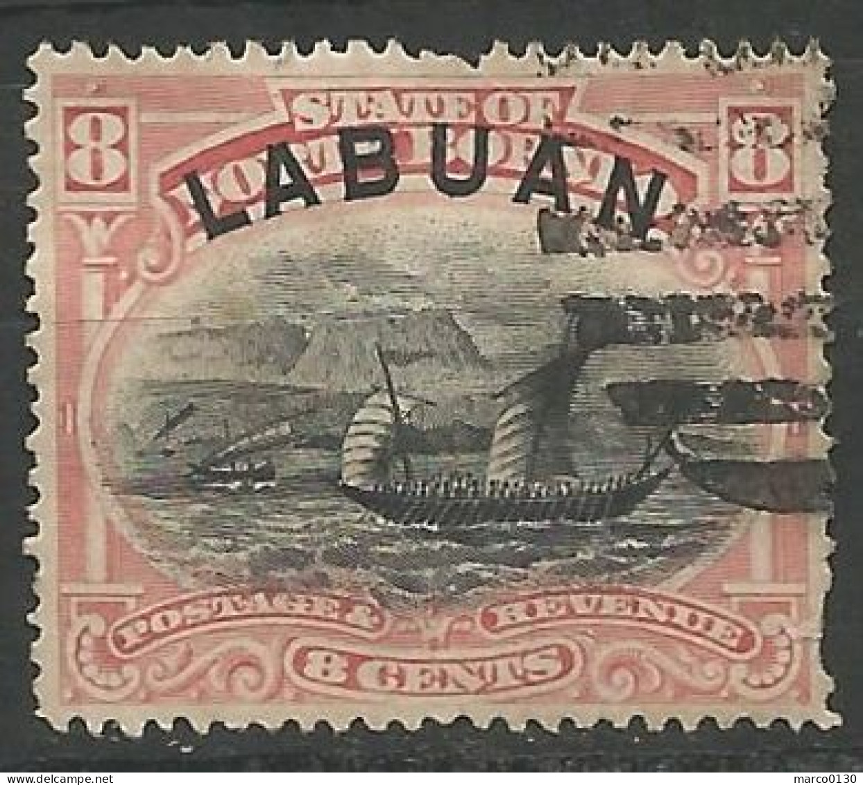 MALAISIE / LABUAN N° 53 OBLITERE - Straits Settlements