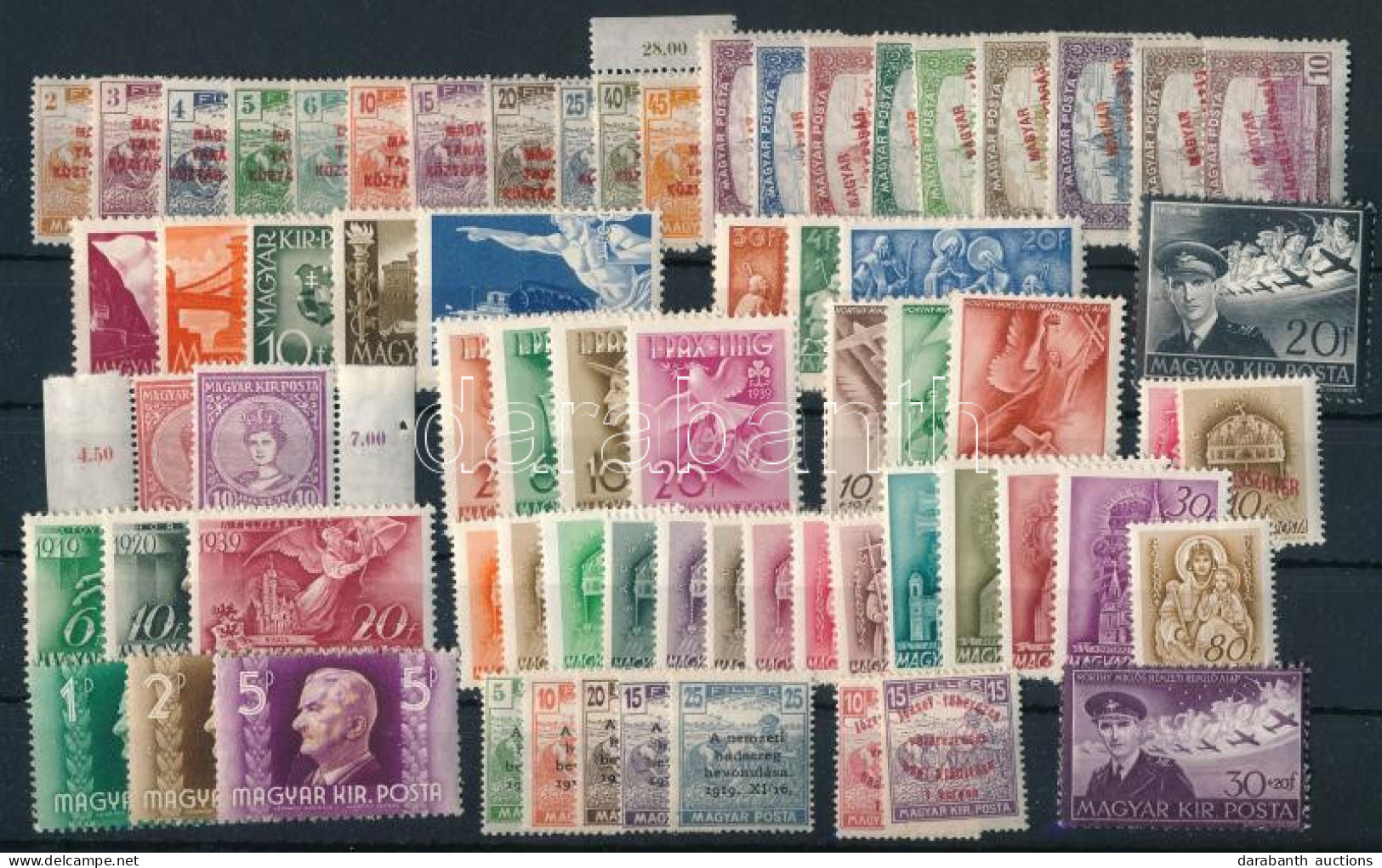 **, * 12 Klf Sor és 2 Bélyeg Az 1945 Előtti Időszakból (12.300) / 12 Sets, 2 Stamps - Sonstige & Ohne Zuordnung