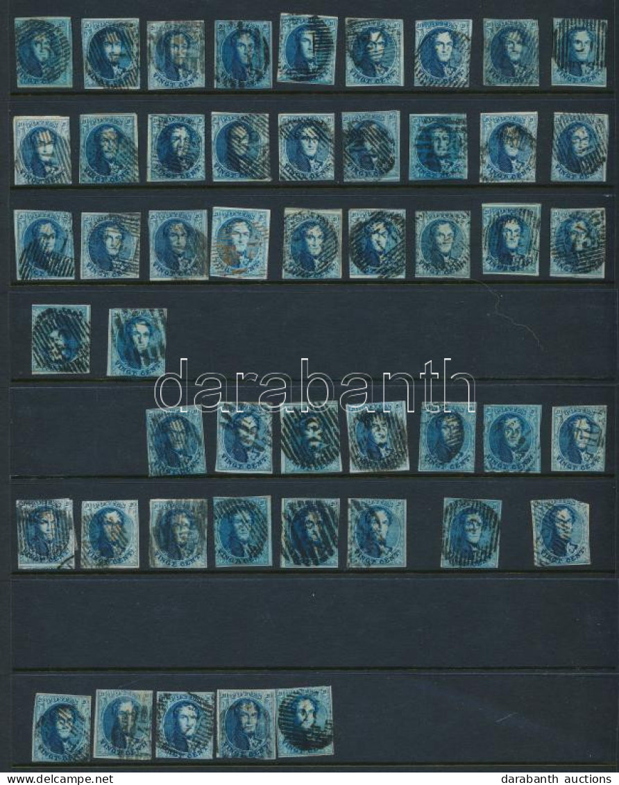 O Belgium 1851 49 Db 20c Bélyeg / Belgium 1851 49 X 20c Stamps - Sonstige & Ohne Zuordnung
