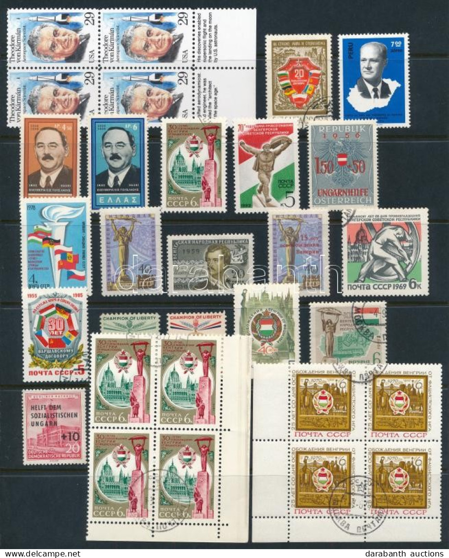 **, O Hungarika 30 Db Bélyeg és 9 Db Boríték / Hungarika 30 Stamps + 9 Covers - Other & Unclassified