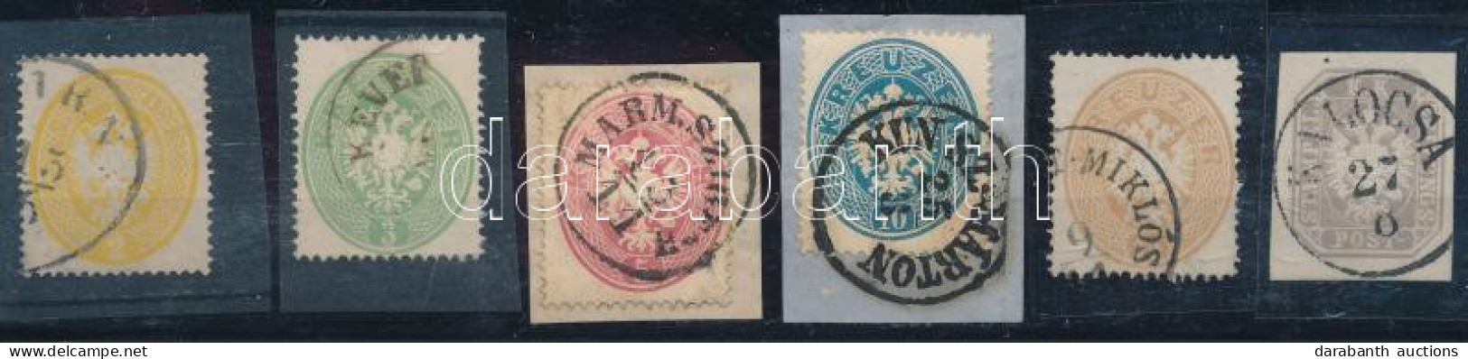 O 1863 Sor + Hírlapbélyeg (43.800) / Set + Newspaper Stamp - Sonstige & Ohne Zuordnung