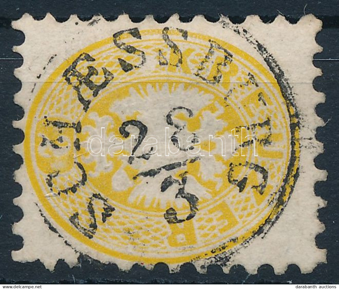 O 1864 2kr Sárga / Yellow, Szép / Nice "SCHAESBURG" - Other & Unclassified