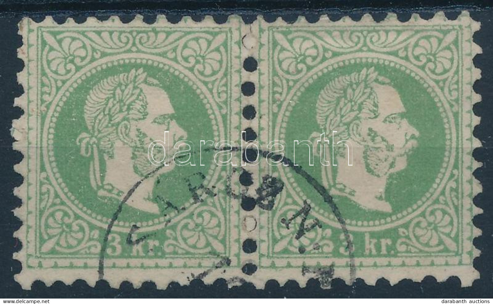 O 1867 3kr Pár, Ritka / Pair - Autres & Non Classés