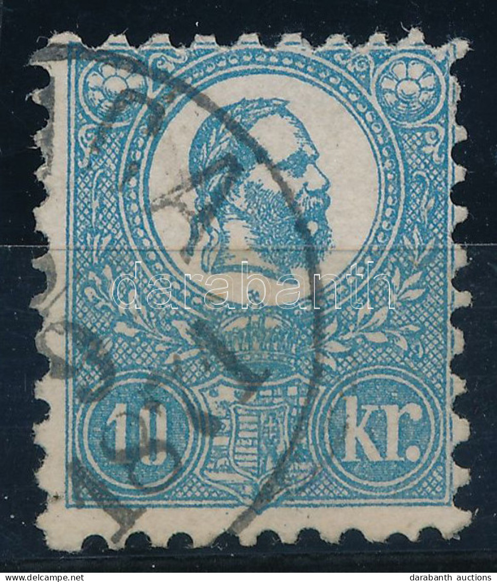 O 1871 Kőnyomat 10kr "(POSE)GA" - Andere & Zonder Classificatie